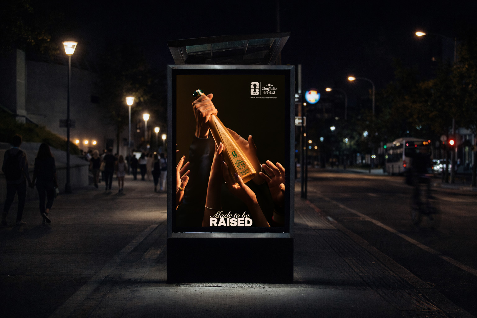 Made to Be Raised will be supported by standout out-of-home placements in key tournament host cities, strategic digital buys, custom integrations with media partners like GQ, and a presence across live television and streaming broadcasts throughout the tournament.