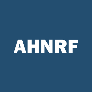 Stock AHNRF logo