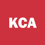 KCA Stock Logo